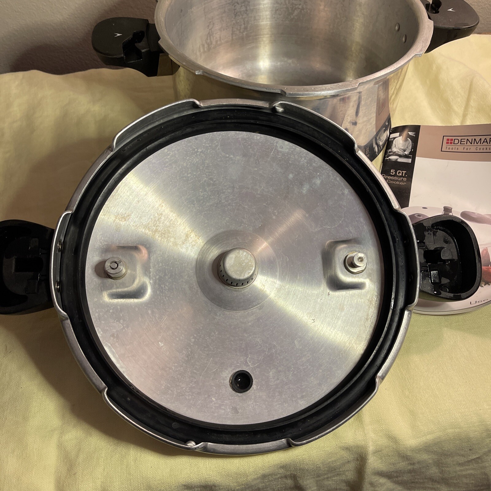 Denmark Kitchen Aluminum Pressure Cooker 6 Quart / Model Y22(5)00 eBay