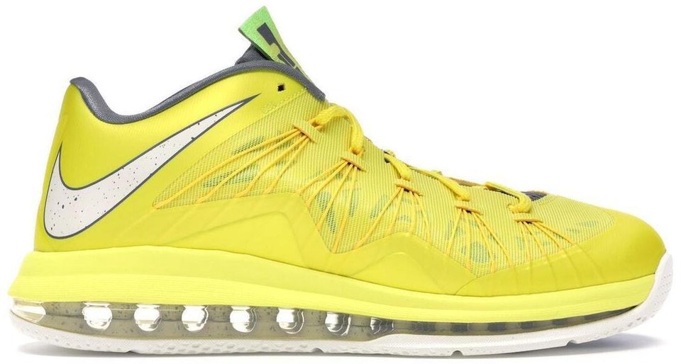 Nike Air Max LeBron 10 Low Sonic Yellow for Sale