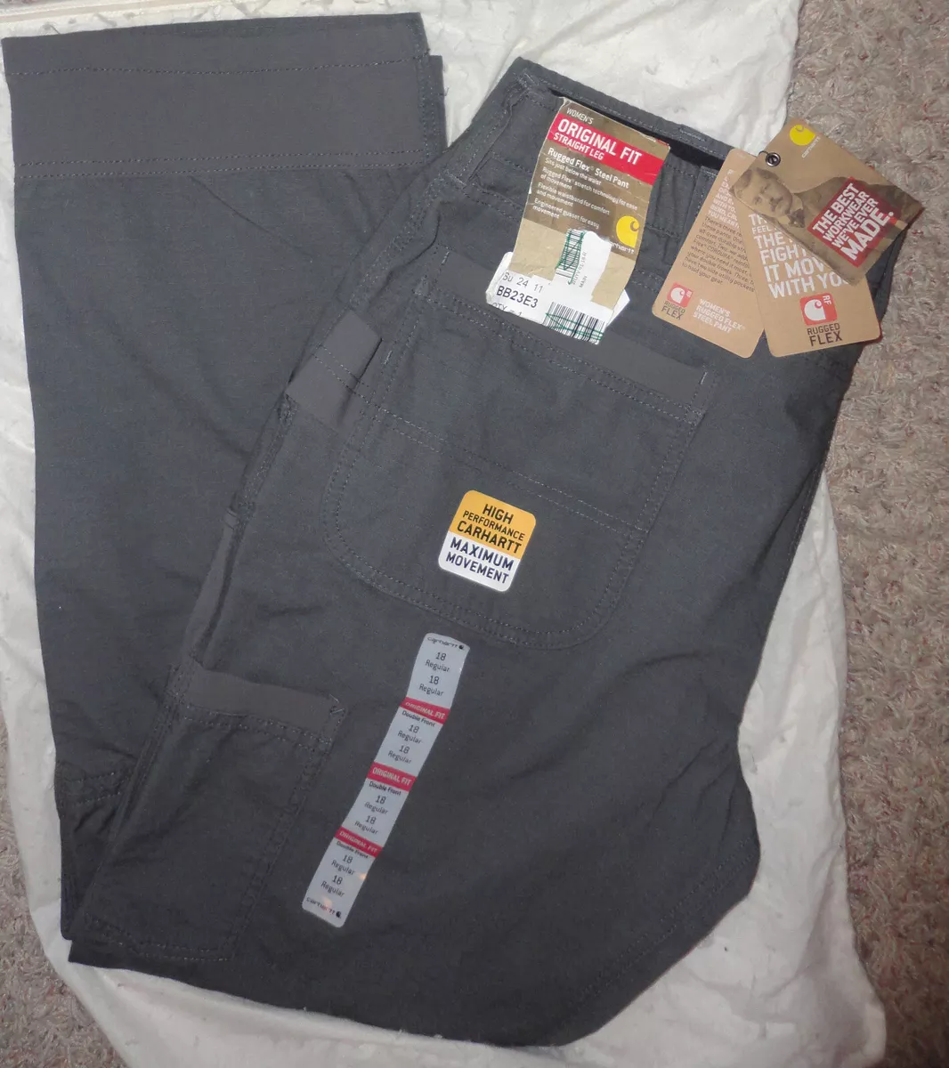 Carhartt, Pants, Carhartt Rugged Flex Steel Cargo Pant Relaxed Fit Pants Knee  Pads