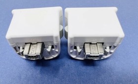 2 Genuine Nintendo Wii Motion Plus Adapter OEM MotionPlus Sports Resort White
