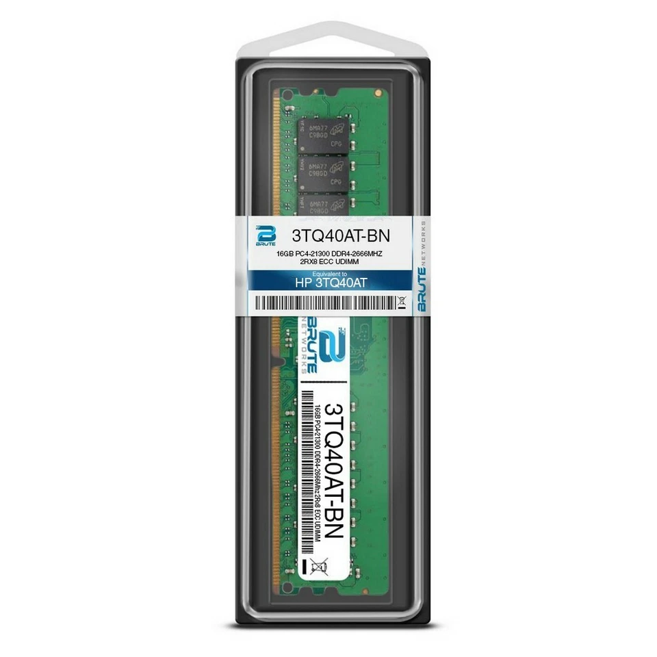 3TQ40AT - HP Compatible 16GB PC4-21300 DDR4-2666Mhz 2Rx8 1.2v ECC UDIMM - Image 3 of 3