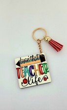 Teacher Inspired keychains