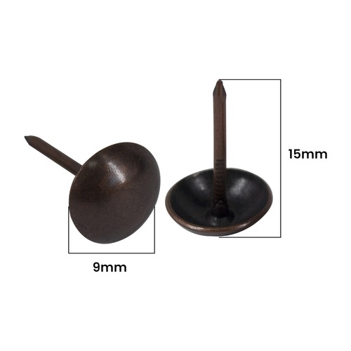 Upholstery Nails Furniture Tacks Thumb Pins Round Head Cork Board Chairs Carpet - Picture 15 of 23