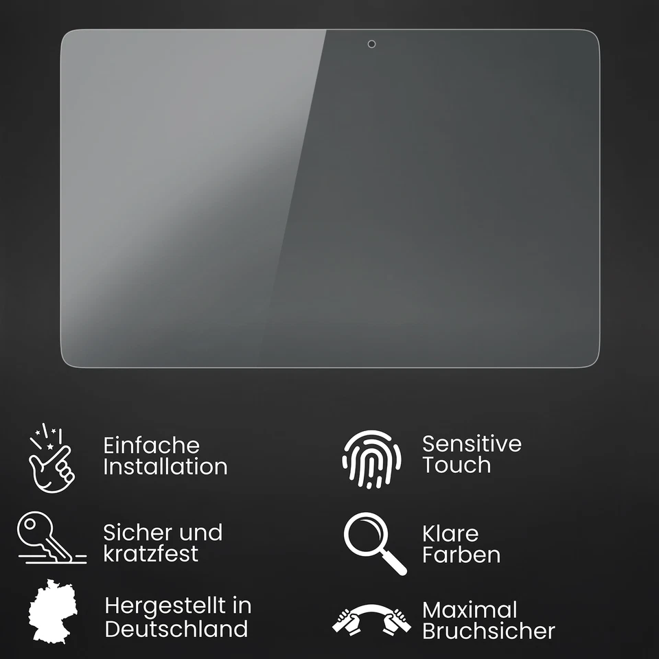 Bruni 2x Folie für Asus Transformer Book T200TA Schutzfolie Displayschutzfolie - Bild 3 von 4