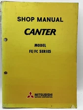 Mitsubishi Model FE /FC Series Shop manual Engine Fuel Car Auto Oil