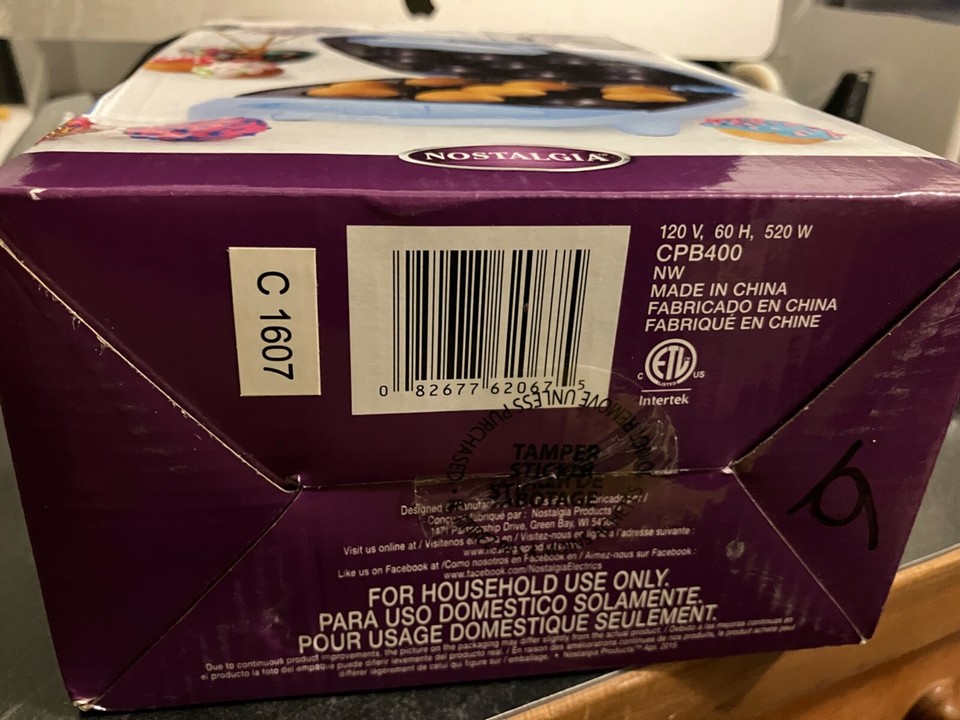 Nostalgia Cake Pop Maker eBay