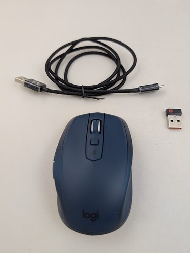 Souris sans fil et Bluetooth Logitech MX Anywhere 2S - Bleu sarcelle - Photo 12/17