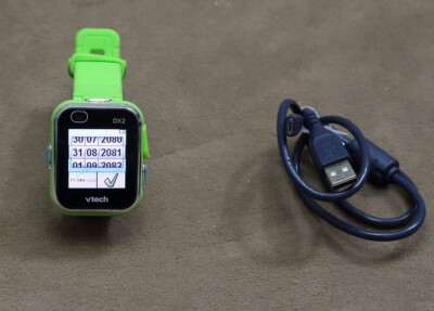 Vtech 80-193884 Kidizoom Smart Watch DX2 grün Smartwatch für Kinder -verkratzt