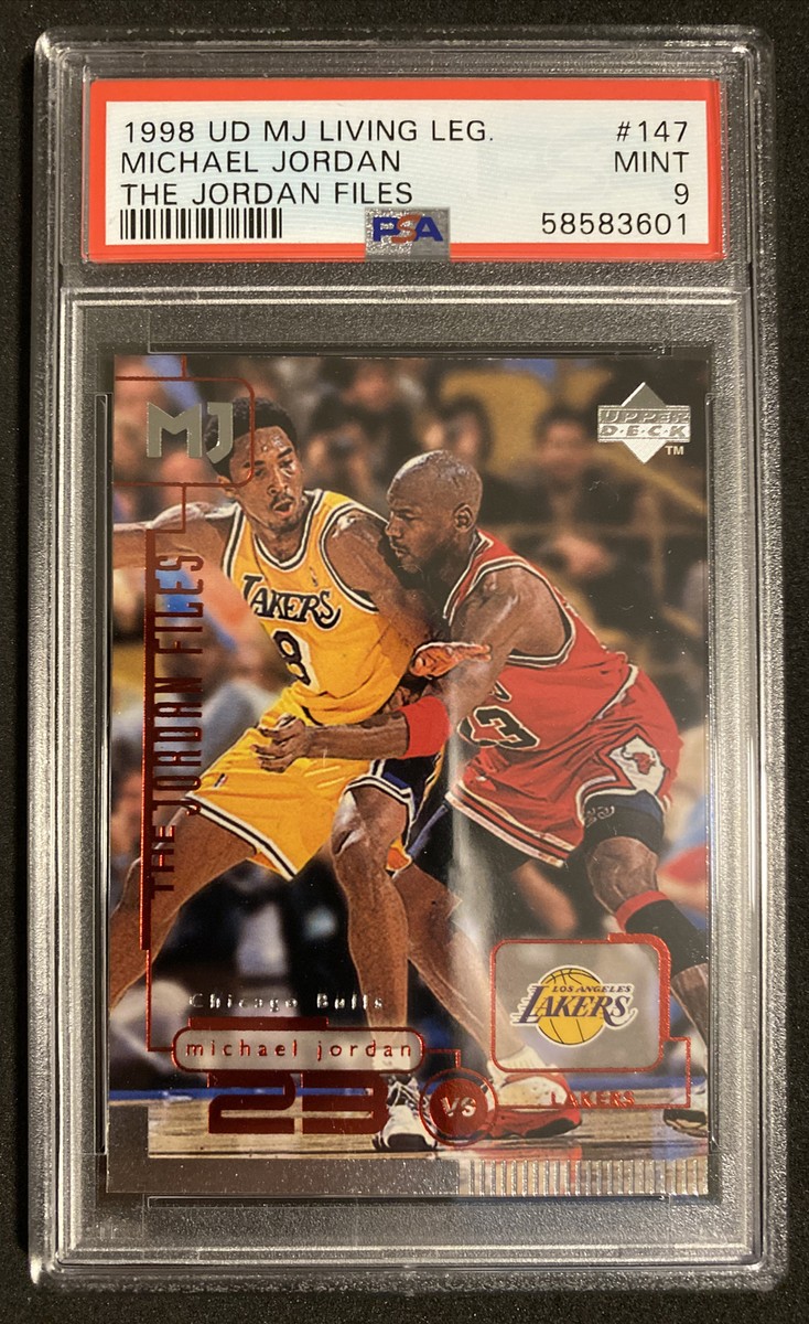 1998 Upper Deck #147 The MICHAEL JORDAN Files vs KOBE BRYANT 1998 Upper Deck #147 The MICHAEL JORDAN Files vs KOBE BRYANT
