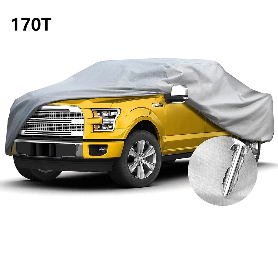 Cubierta de auto para camioneta Chevrolet C1500 C2500 exterior impermeable para todo tipo de clima Foto 3 de 4