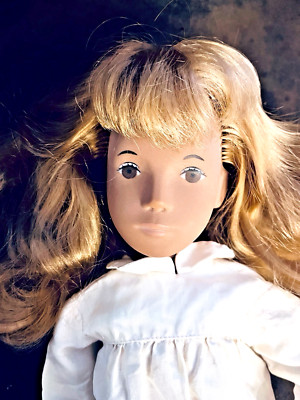 1981-84 SASHA Honey Blonde DOLL by Trendon Original Silk Dress Waif