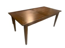 Solid Oak Dining Table w/ Build-in Extension