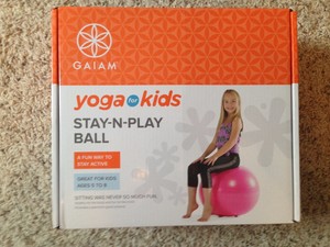 gaiam yoga ball