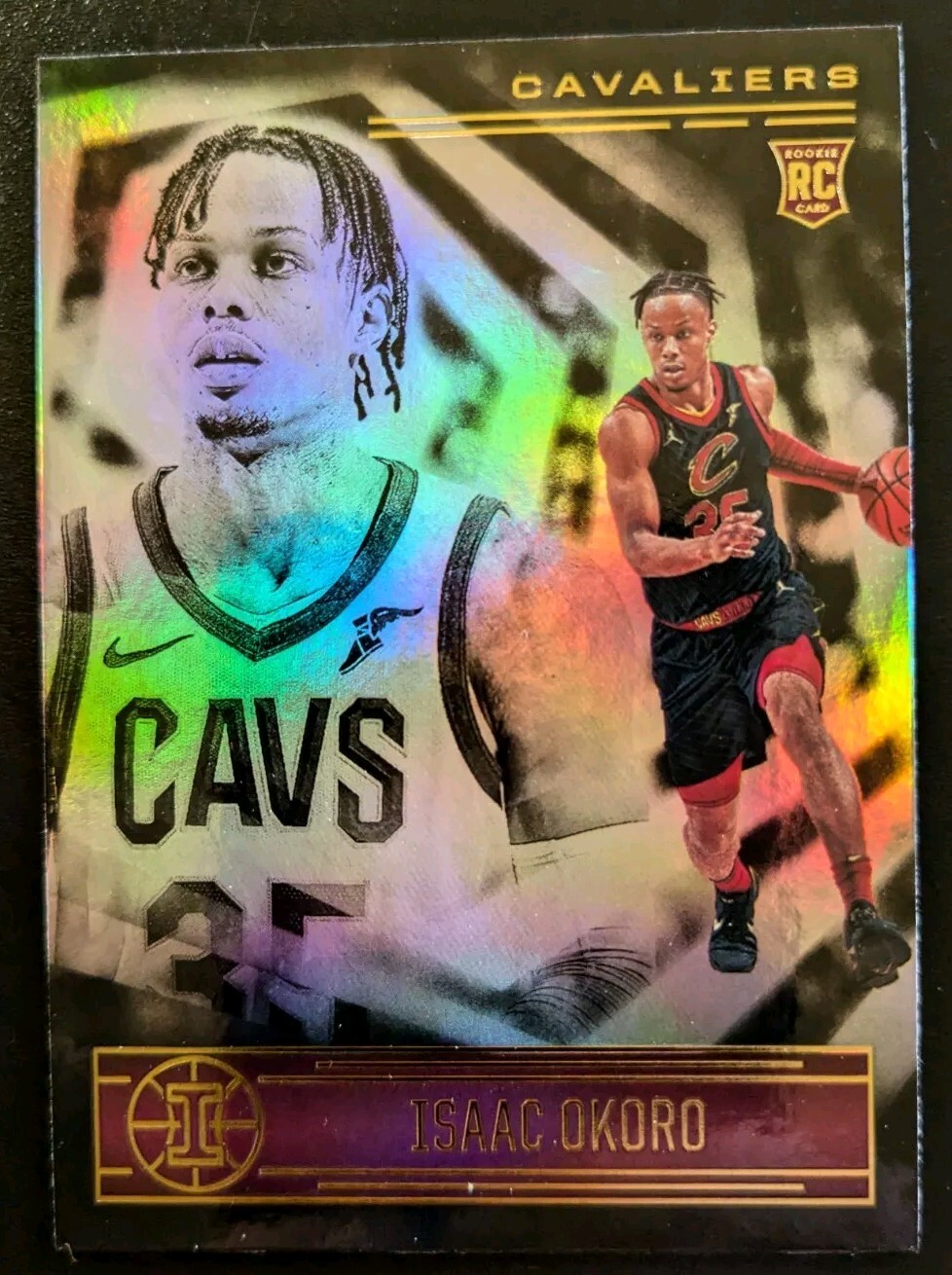 2020-21 Panini Illusions Basketball Isaac Okoro Rookie #161 Cleveland Cavaliers