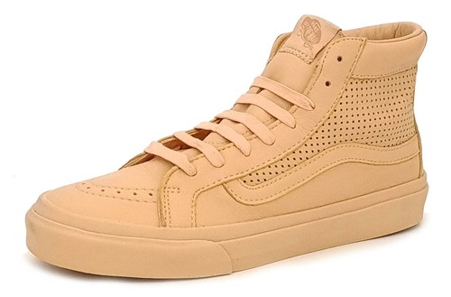 Vans Womens Nude Leather Shoes VNOA386QNX4 Cutout DX Amberlite - 第 1/5 張圖片