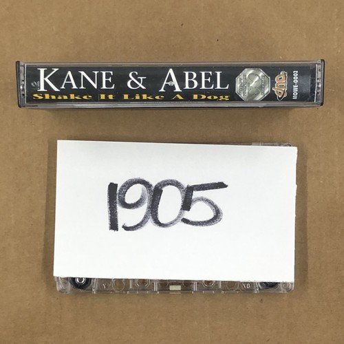 KANE AND ABEL Cassette Tape SHAKE IT LIKE A DOG 90s Rap Hip Hop ADVANCE SINGLE - Picture 5 of 5