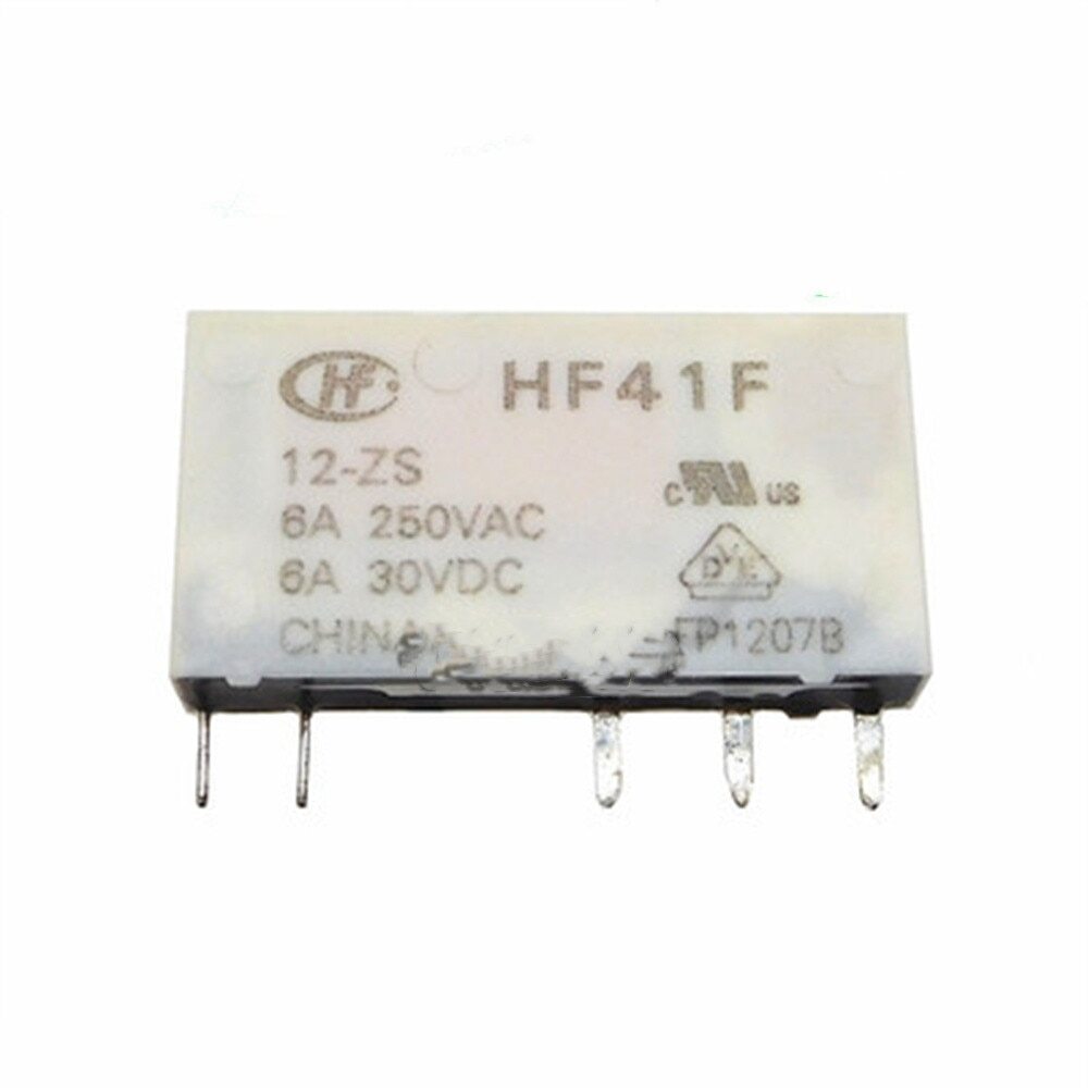 10PCS/lot Relay HF41F 5-ZS HF41F 12-ZS HF41F 24-ZSG 6A 5PIN | eBay