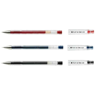 PILOT Gel Feinschreiber G-TEC 0,15mm BL-GC3 [Farbe wählbar]
