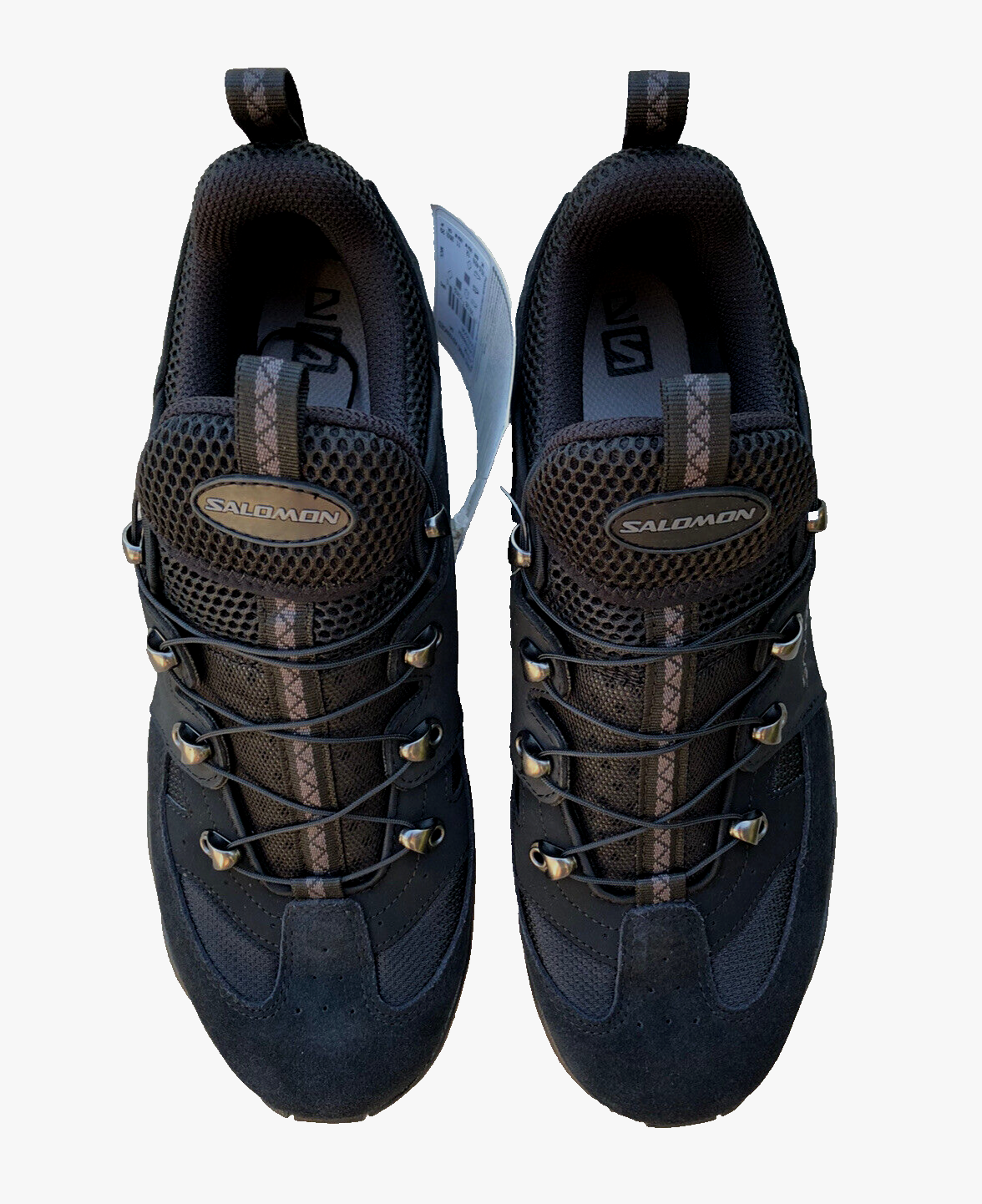 Salomon Outdoor Raid Wind Advanced scarpe da trekking nere da trail 415768 da uomo taglia 11 NUOVE