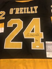 JSA Terry O’Reilly Signed Bruins Custom Autographed Jersey  Inscribed “Taz” 931
