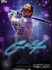 [DIGITAL] Topps Bunt - Christian Yelich - Galaxy 23 S1 - Asteroid Signature