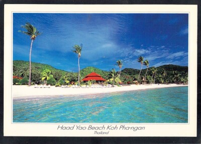 D9351 Thailand Haad Yao Beach Koh Phangan postcard