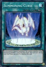 Summoning Curse - Super Rare 1st Edition RA03-EN057 - NM - YuGiOh