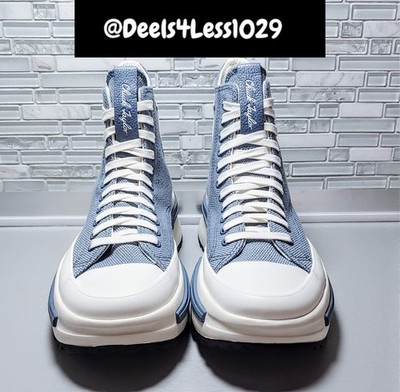 Converse Run Star Legacy CX Platform Denim Womens Size 7 Blue Egret A10655C