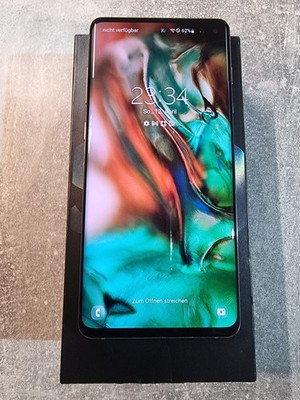 Samsung Galaxy S10+ - 512GB - 8GB Ceramic Black (Ohne Simlock) (Dual SIM)