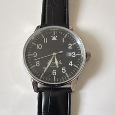 Poljot Aviator Herren Quarz Armbanduhr Edelst...