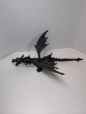 MEGA BLOKS Krystal Wars Green And Burgundy Beast Dragon