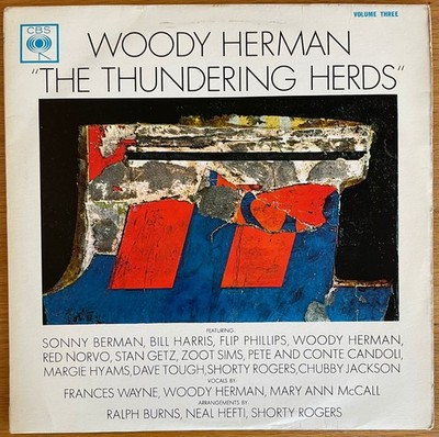 WOODY HERMAN - THE THUNDERING HERDS VOL. III Insert 1st UK 1966 LP EX