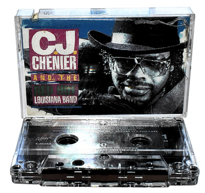 CJ Chenier And The Red Hot Louisiana Band 1990 Slash Records Zydeco Cassette VG+