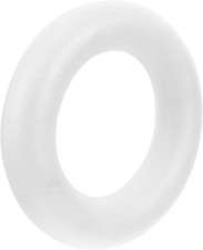 Foam Wreath Forms 8 Inch Craft Foam Circles DIY round Polystyrene Rings for Chri