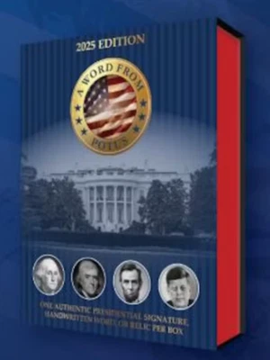 SPORTSCARDS.COM 2025 A Word From POTUS Hobby Box