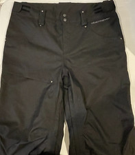 Obermeyer Yukon Pants Men's Size Large Black Snow Ski Waterproof
