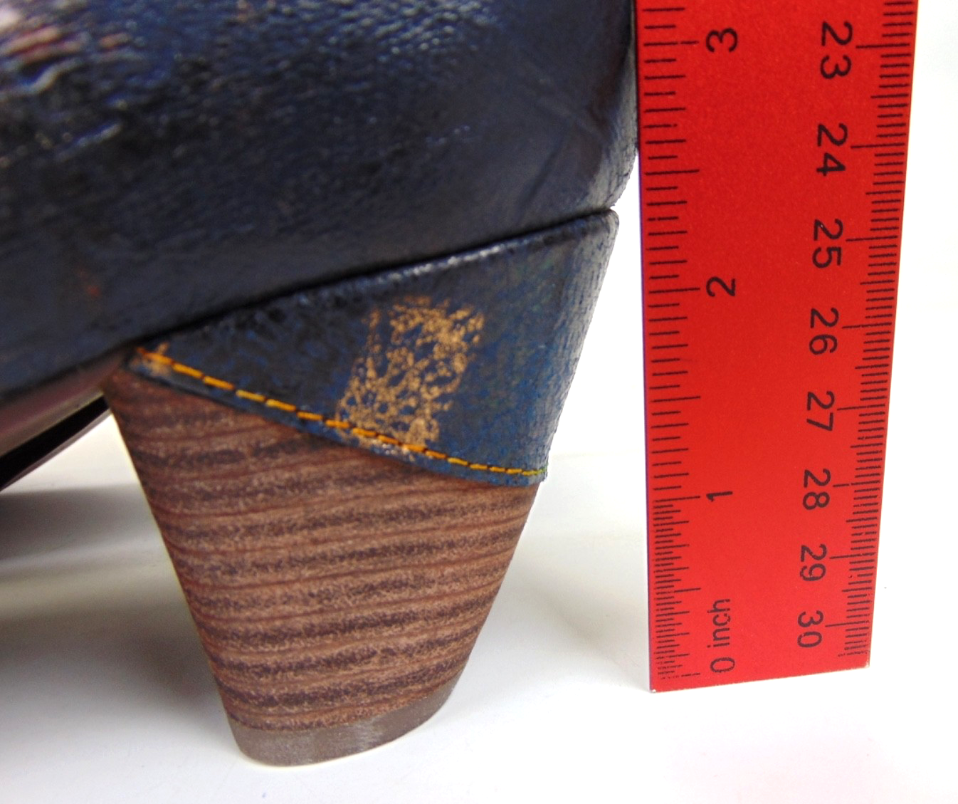 Blue Ruler 10 Inch L’Artiste by Spring Step Bestlove Leather Ankle Bootie Womens Size 10.0 ...