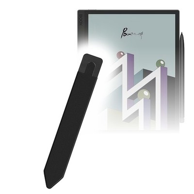 BoxWave Stylus Pouch Compatible with Onyx BOOX Tab Ultra C - Jet Black 