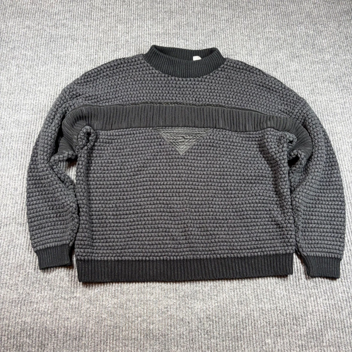 Leather Vintage Sweaters for Men for sale - eBay