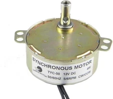 CHANCS TYC-50 Synchronous Motor 12V DC 5-6RPM CW/CCW 4W Electric Gear Motor... 