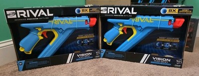 2pk - NERF Rival Vision XXII-800 Blaster with 8 Accu-Rounds - New