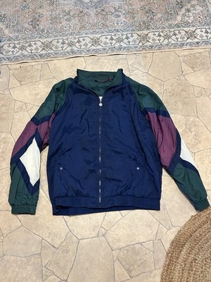 Vintage Christian Dior Monsieur Windbreaker Jacket Coat XL 80s 90s