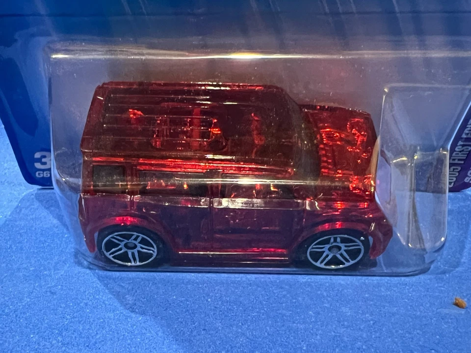 2005 HOT WHEELS FIRST EDITIONS 3/10 X-RAYCERS SCION xB RED - image 3 of 3
