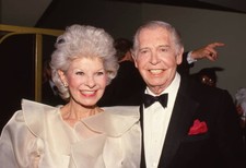 Milton Berle and Ruth Berle Circa 1980's Historic Television Old Photo
