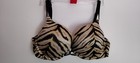 Victoria's Secret Miraculous Plunge Bra Animal print MULTICOLOR  34B UNDERWIRE C — photo 1