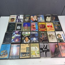 Lot of 28 Vintage Cassette Tapes Classic Rock...
