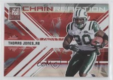 2009 Donruss Elite Chain Reaction Red 147/199 Thomas Jones #22 0b5