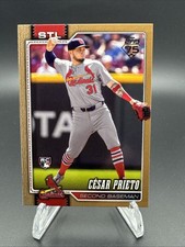 2026 Topps Series 1 - Cesar Prieto #95 Gold /2026 (RC)