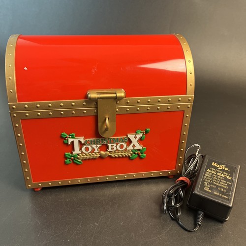 Vtg 1997 Animated Illuminated Musical Christmas Toy Box Band Maisto Music Decor - Picture 16 of 19