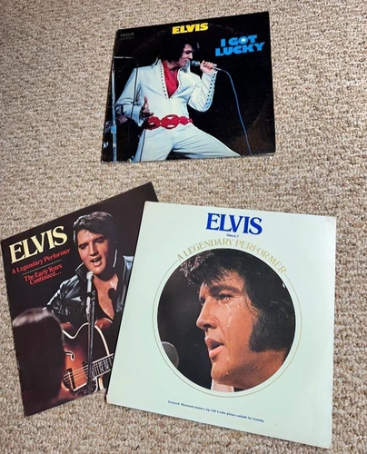 ELVIS PRESLEY vinyl LP's albums plus booklet in beautiful condition
